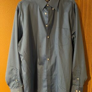 Men's Blue Dress Shirt